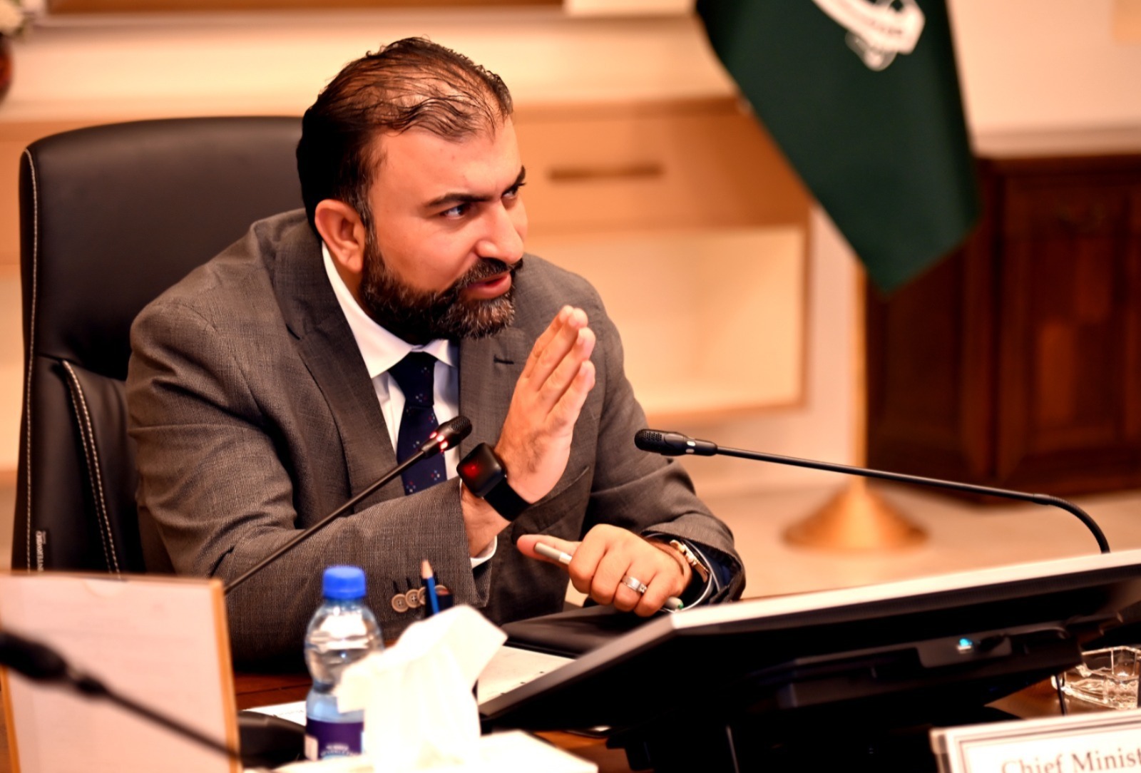 حقائق اور پروپیگنڈے میں فرق سمجھنا ہوگا:وزیر اعلی بلوچستان میر سرفراز بگٹی کا نسٹ میں طلبہ سے مکالمہ