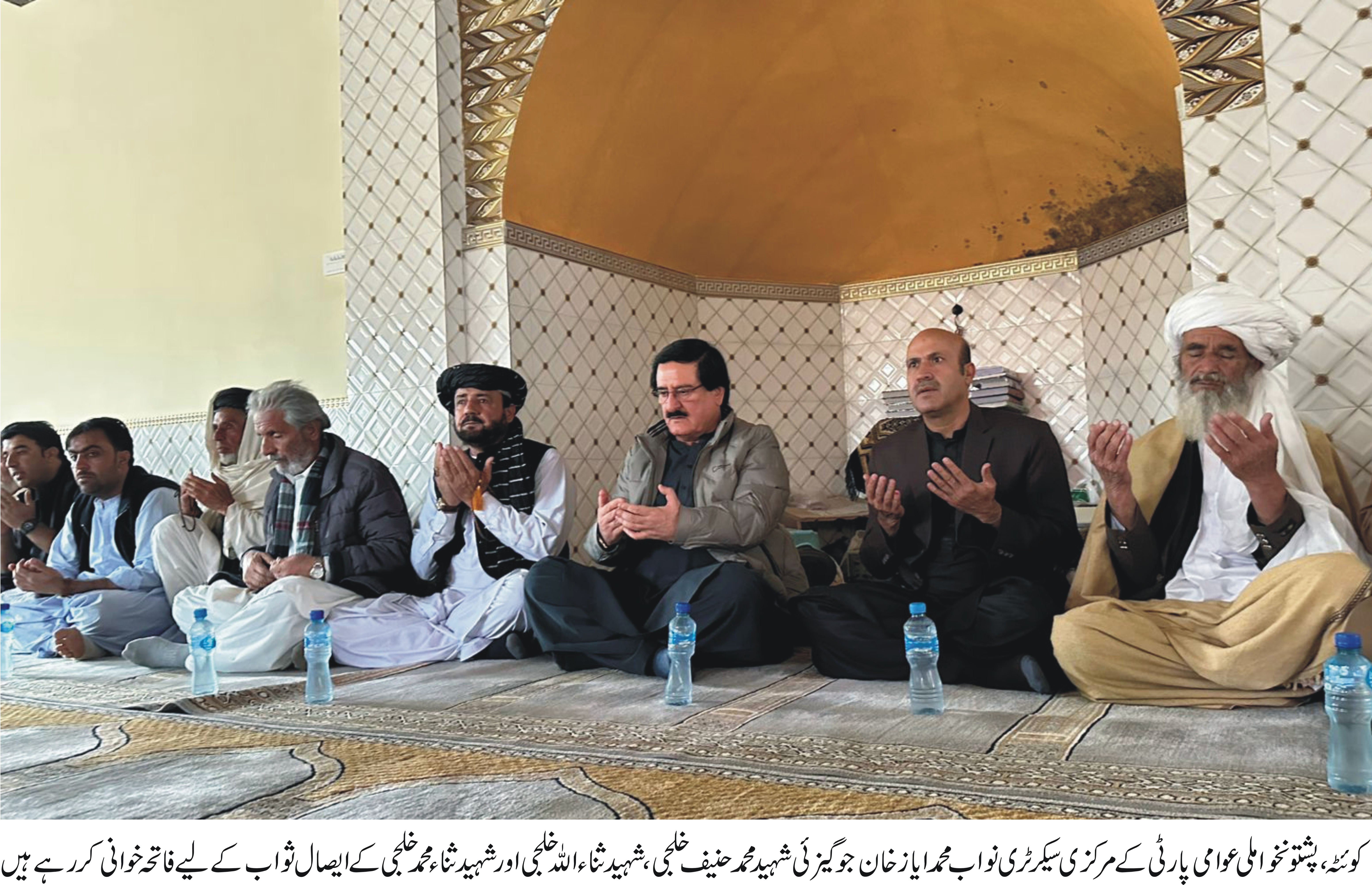 دنیا کے مست سانڈ اس خطے اور ہمارے پر امن وطن کو میدان جنگ بنانے کے لیے منصوبہ بندی کررہے ہیں،نواب ایاز جوگیزئی