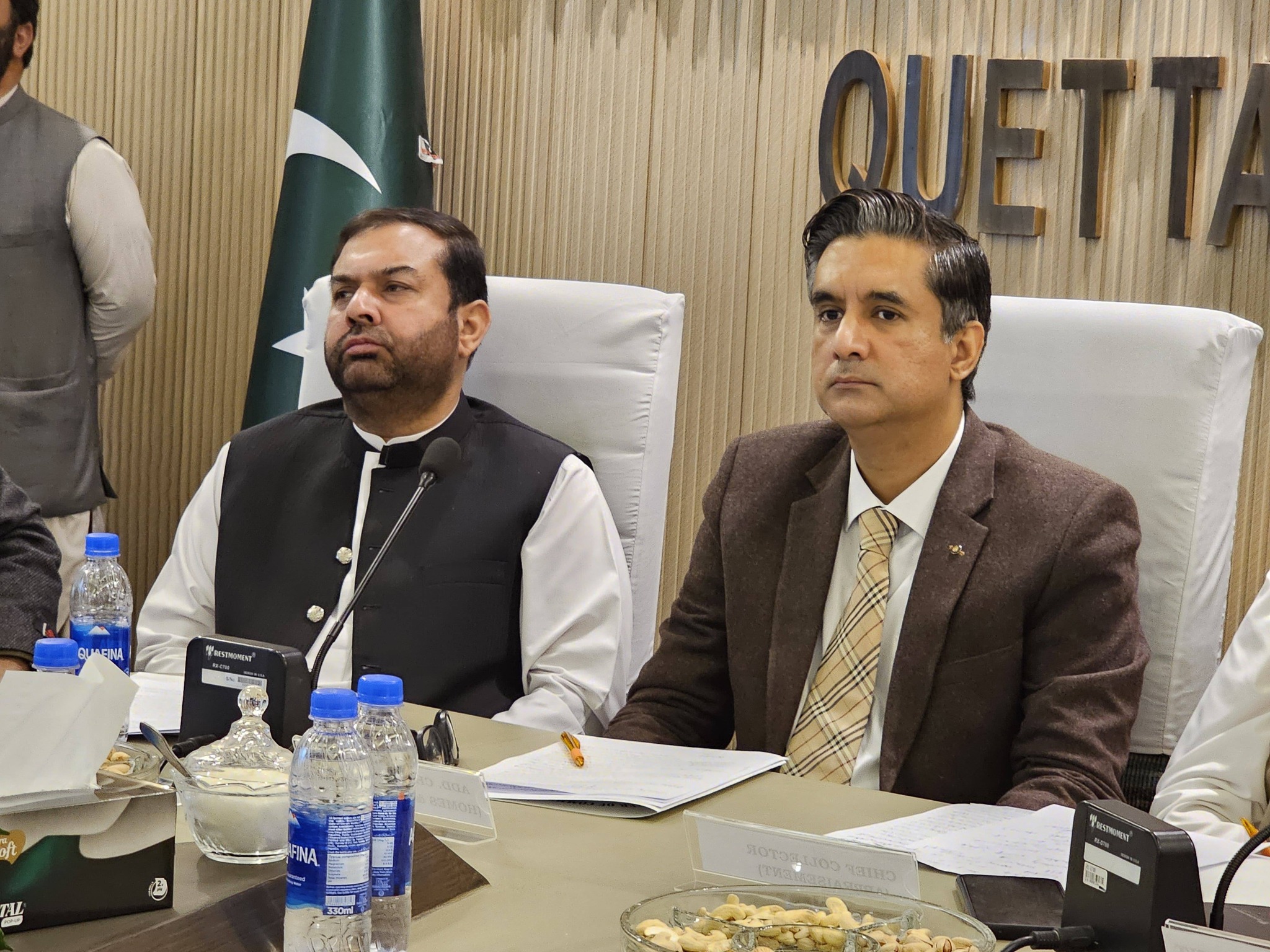 ایک دو ماہ میں ایران بارڈر پر راہداری سسٹم کوODRپر منتقل کیاجائیگا: ایڈیشنل چیف سیکرٹری داخلہ بلوچستان