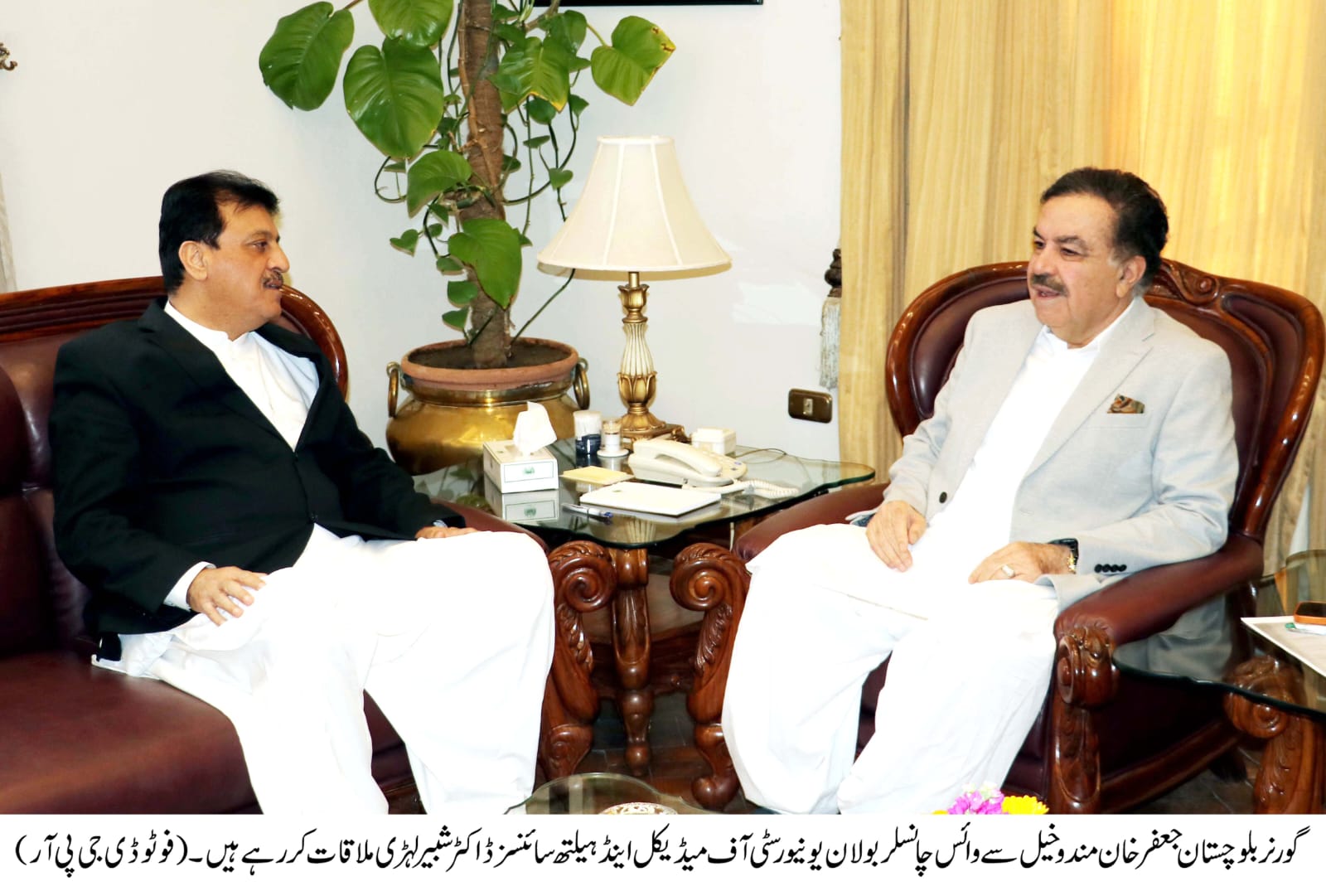 بلوچستان میں ہائیر ایجوکیشن سیکٹر کو کامیابی سے آگے بڑھانا ہم سب کیلئے ایک اعزاز ہے: گورنر بلوچستان