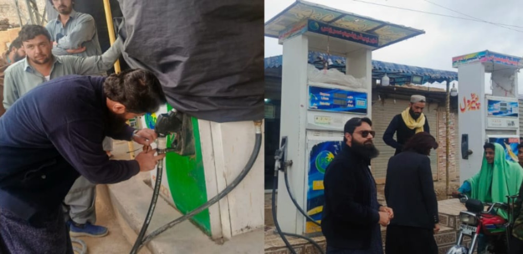 ضلعی انتظامیہ کوئٹہ کا منی پیٹرول پمپس مافیا کے خلاف کریک ڈاؤن: 38 منی پیٹرول پمپس سیل کردئیے گئے