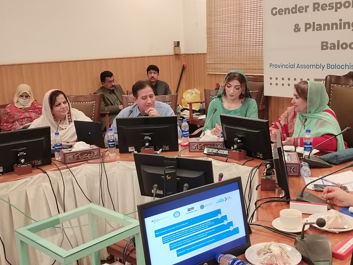منصفانہ اور جامع بجٹ بلوچستان کی پائیدار ترقی اور دیرپا خوشحالی کیلئے ناگزیر ہے،خواتین ارکان اسمبلی وسول سوسائٹی کا مشاورتی اجلاس سے خطاب